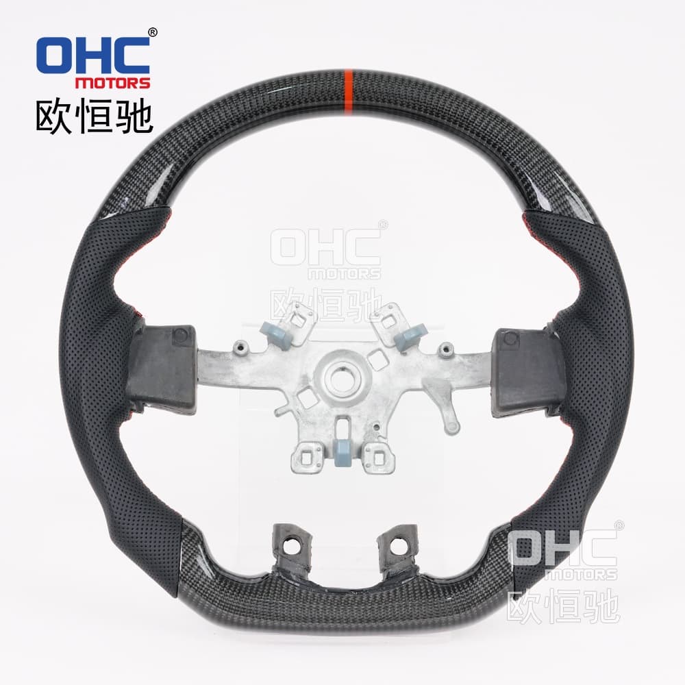 Dubai Direct Shipping Carbon Fiber Steering Wheel for 2012-2018 Dodge RAM Upgrade American Style