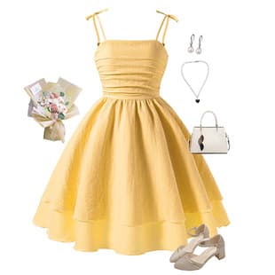 Cross-Border Bestseller Girls' Dress 2026 Summer Amazon New Style Bow Sweetheart Camisole Princess Dress
