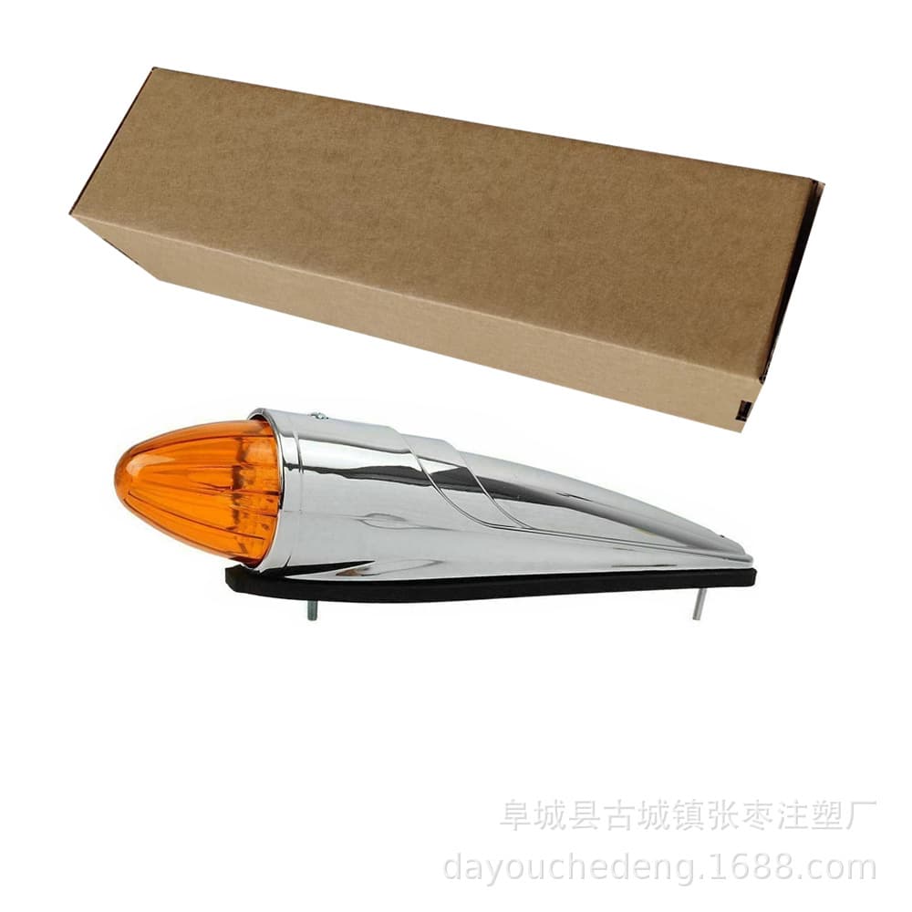 Factory Supply 17LED Pickup Truck Roof Light 12V LED Roof Warning Light Chrome Cab Marker Light