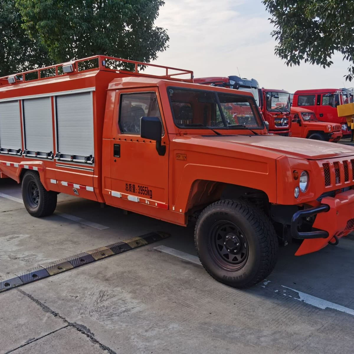 BAIC Warrior 4WD Pickup Fire Truck Equipment Vehicle Factory Direct