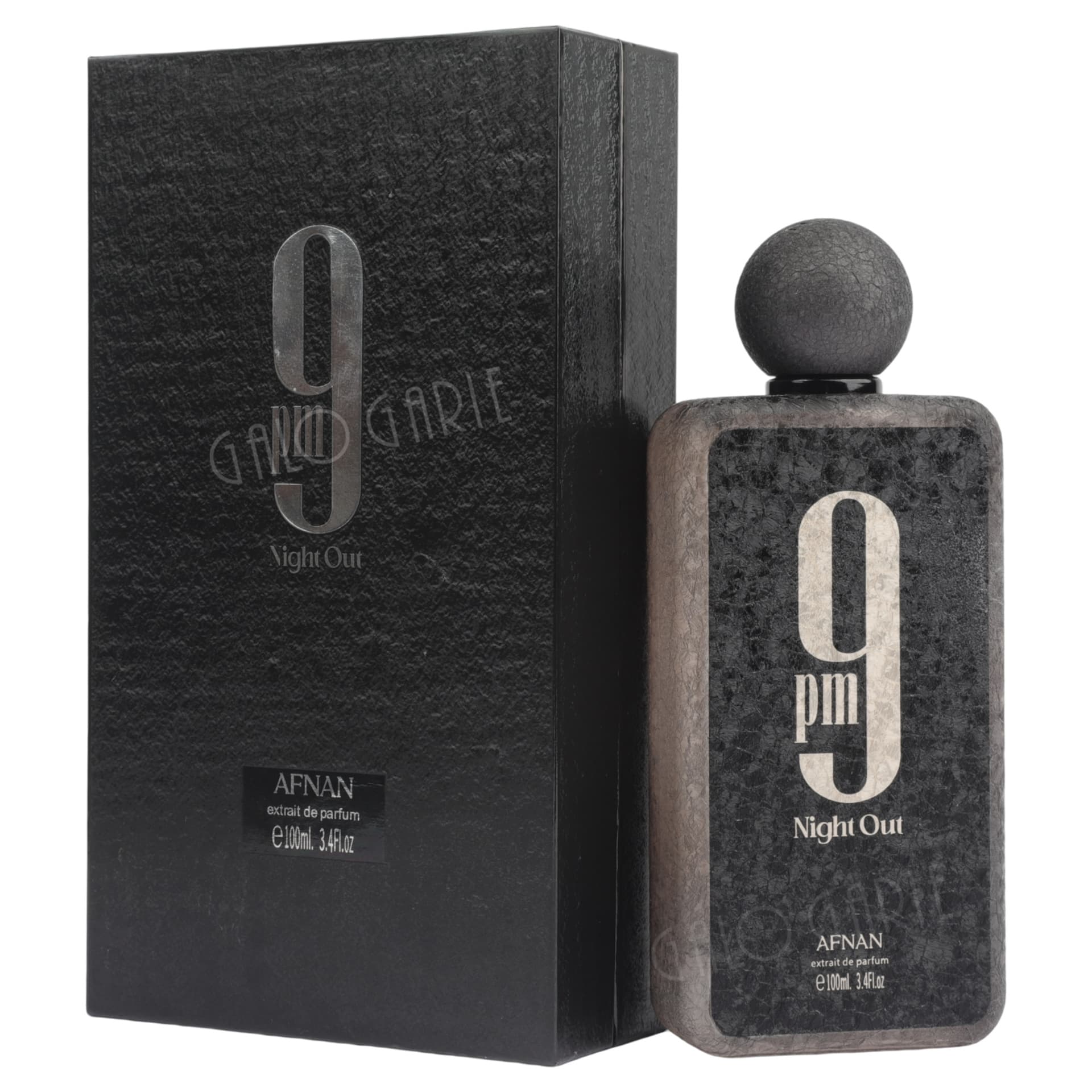 Afnan NightOut cross-border perfume ice crack black 9PM Middle East 100ML Arabic perfume factory hot model