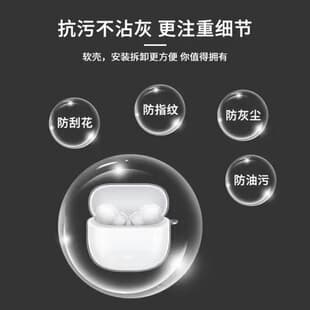 Compatible with Redmi Buds 8 Lite Protective Case Redmi Buds 8 Lite Bluetooth Earbuds Protective Cover Case
