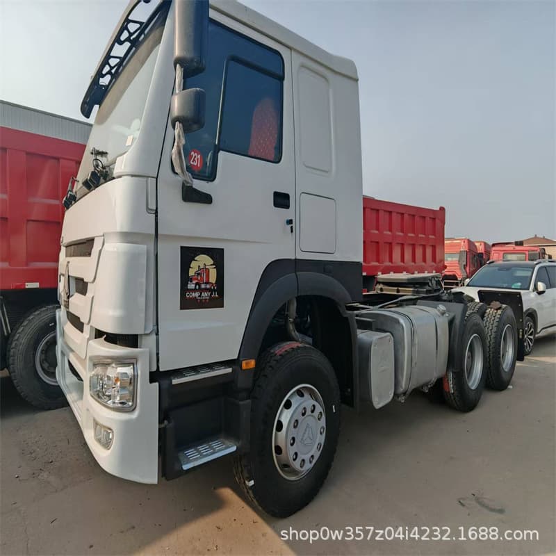 Tandem Drive Tractor 375HP 371HP 8x4 Dump Truck Tipper Dump Truck