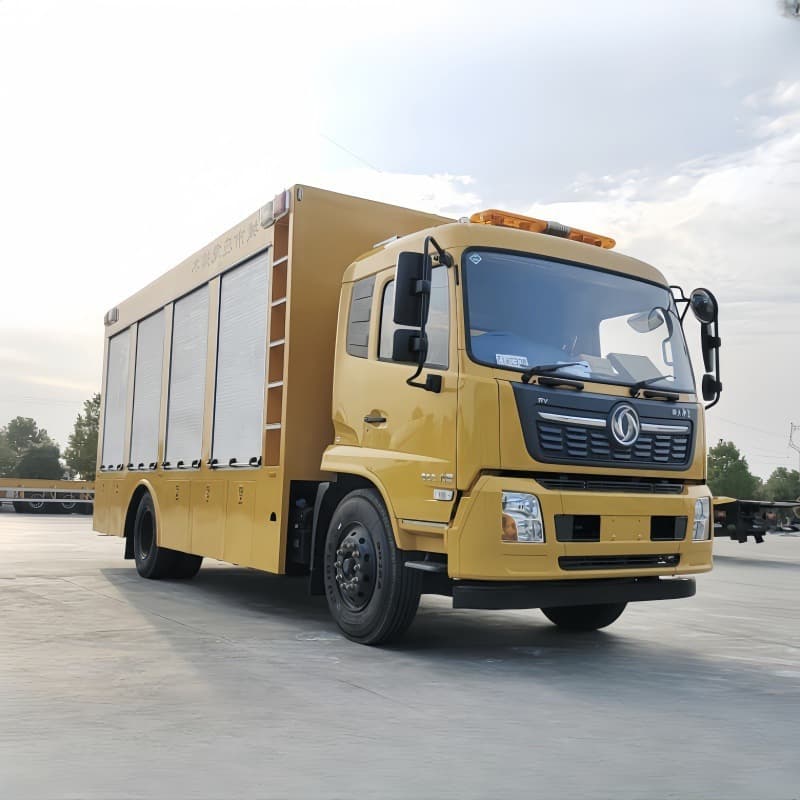 Drainage and waterlogging vehicle, flood control municipal emergency sewage and drainage vehicle, large displacement mobile rescue drainage vehicle.
