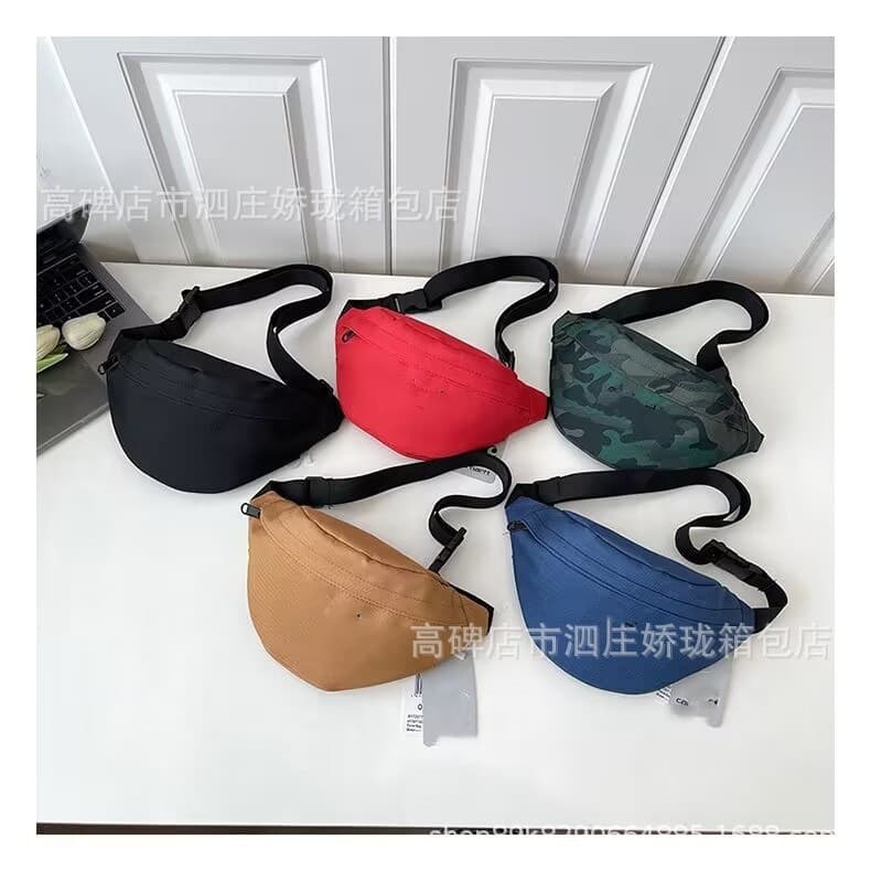Aliexpress Chest Bag Canvas Bag for Women 2026 New Model Student Fashion Waist Bag Versatile Casual Crossbody Bag for Women