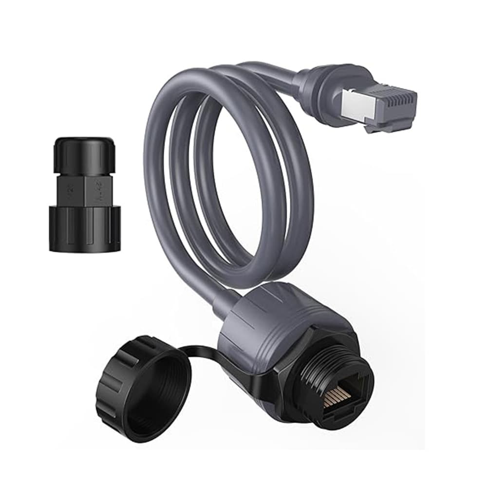 Cross-border 3rd generation Ethernet adapter RJ45 coupler communication waterproof cable network cable Gigabit connector