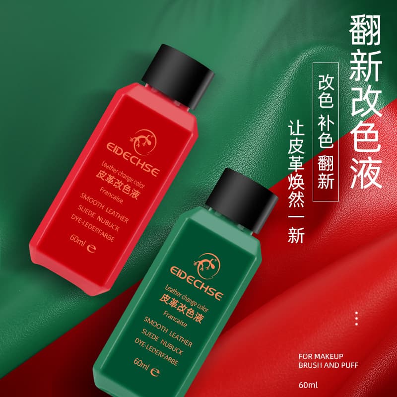 EIDECHSE Genuine Leather Color Change Kit, Leather Renovation, Leather Recoloring, Sofa Liquid, Shoe Polish, Dye, Repair Shoes