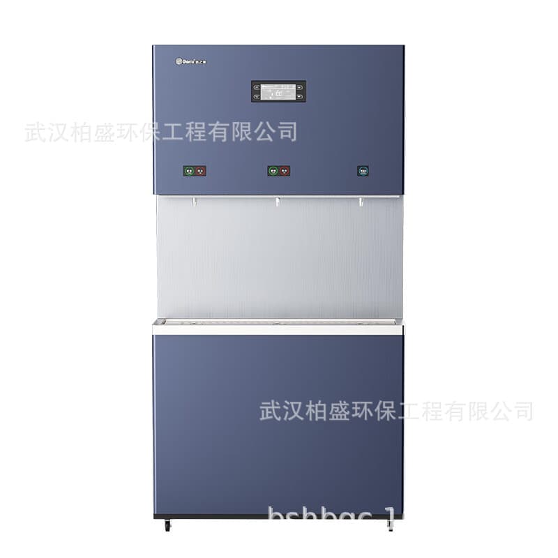 Jieme Commercial Water Purifier MY5-LREX-07 with 80L hot tank, 3 boiling water faucets, step-type boiling water dispenser