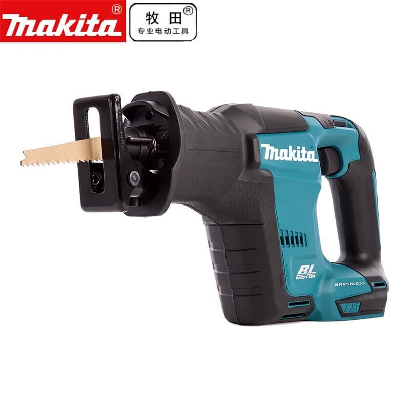 Makita 18V Cordless Reciprocating Saw Lithium-Ion Mini Chainsaw Outdoor Portable Logging Saw DJR188