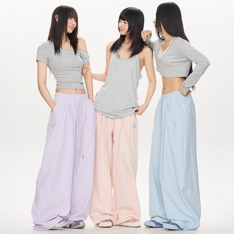 Hiphop trend hip-hop street dance American hot girl casual pants women's summer jazz dance pants dancing paratrooper pants trend