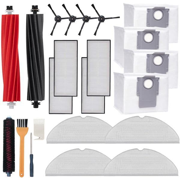1 set Color: Picture color Material: Plastic Vacuum cleaner replacement parts for Roborock S8