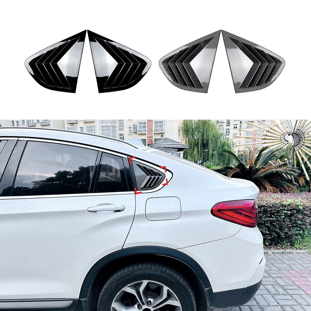 Fit for BMW X4 F26 2014-2018 Window Vent Louver Decal Exterior Styling