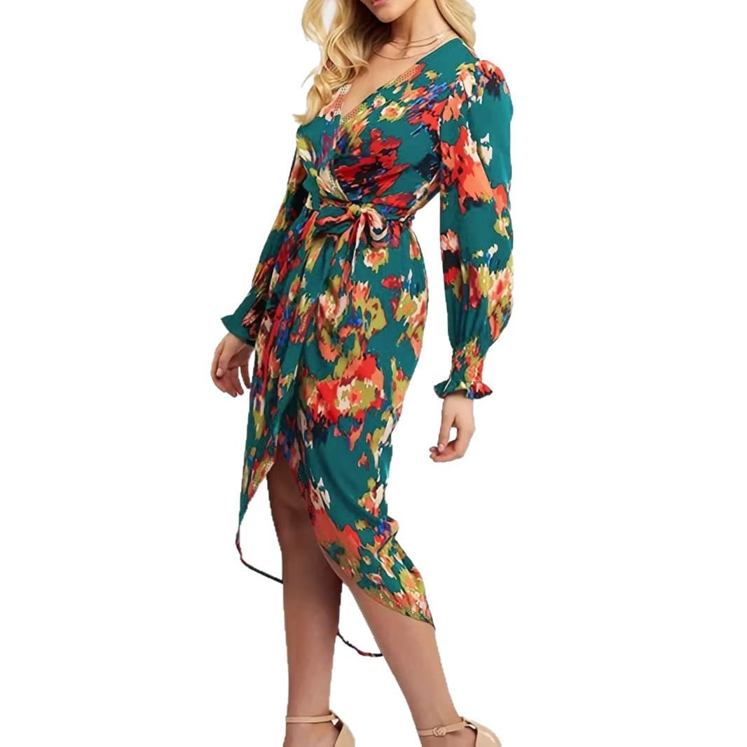 European and American cross-border sweet and fresh dress directly supplied to Temu/Shri/Tk Amazon AliExpress XZFBM4459