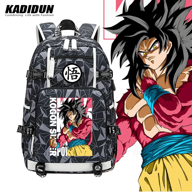 Dropshipping Dragon Ball peripheral schoolbags for boys junior high school students backpack 2025 new primary school students large capacity backpack