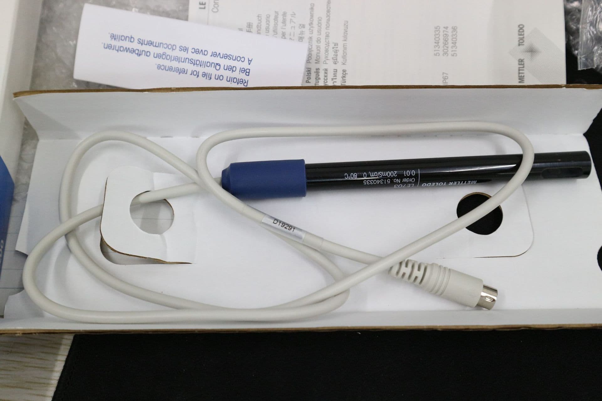 Mettler LE703 conductivity electrode
