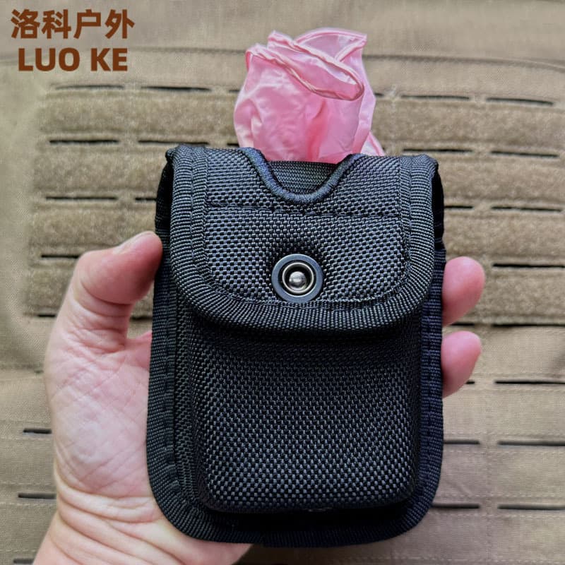 Tactical EDC Tool Kit Tactical Glove Pouch Security Duty Recorder Protective Case Eight-Piece Belt Accessory Pack