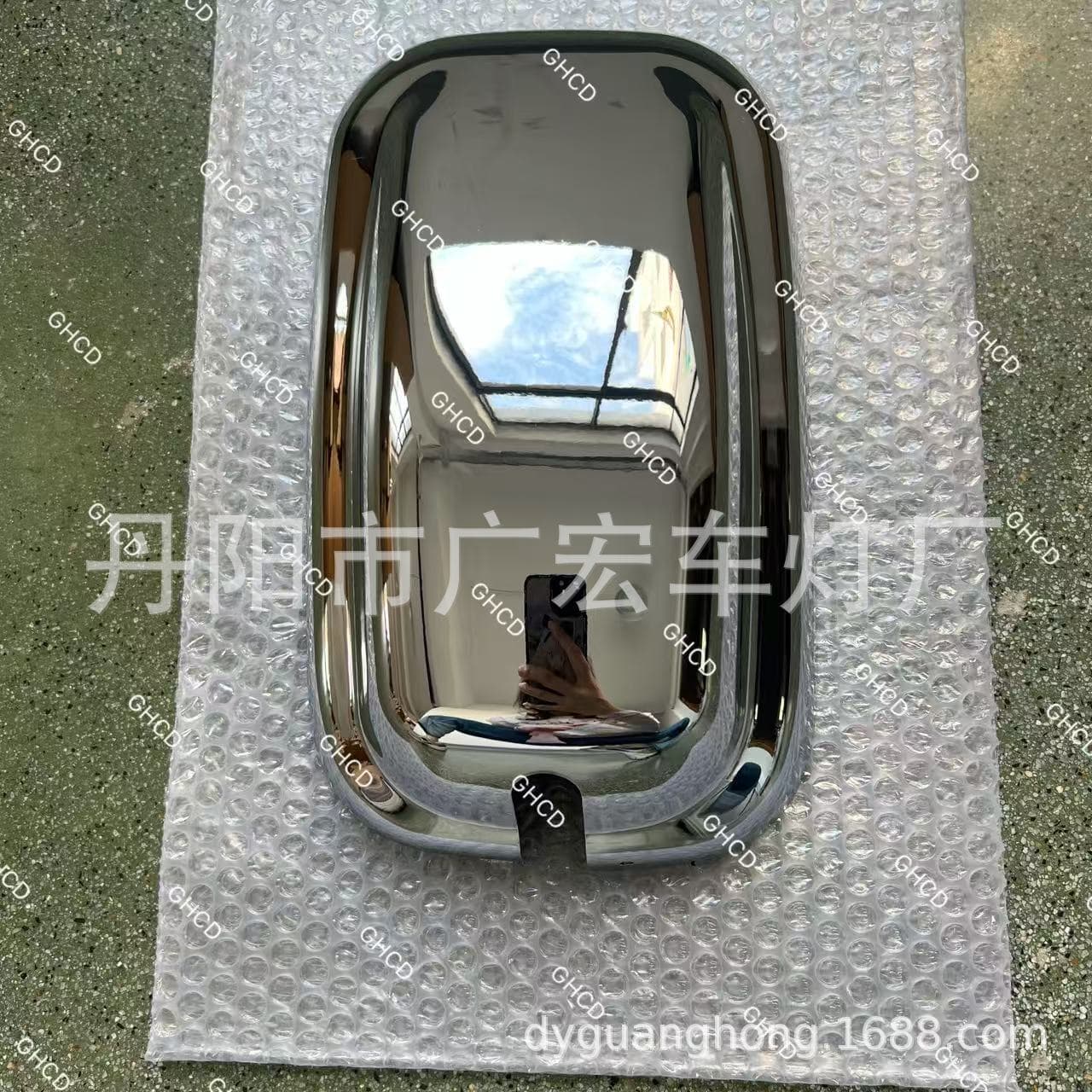 GHCD Chrome Mirror Cover for Japanese Trucks Mitsubishi Canter