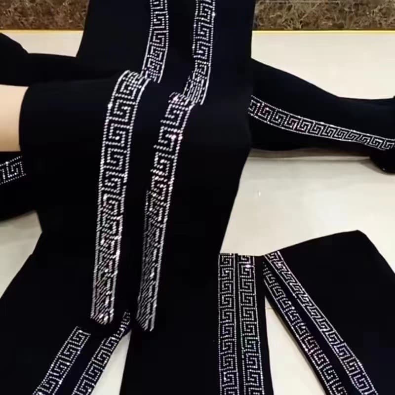 Spring and Fall Best-Selling Curved Diamond Modal Base Layer Tights for Women, Slimming Ankle-Length Pants, High-Waist Stretchy Butt-Lifting Leggings