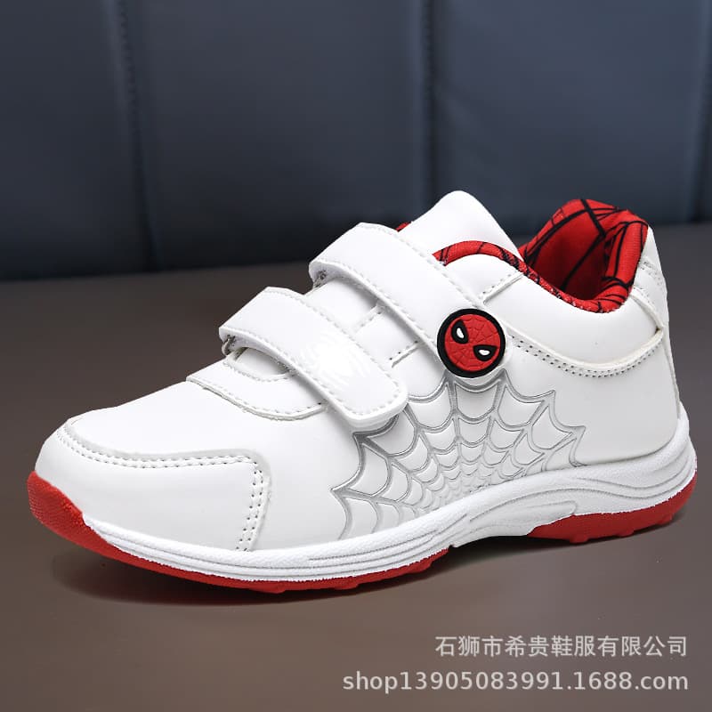 Export surplus children's sports shoes, unisex sneakers, kids' white shoes, primary school running and casual shoes