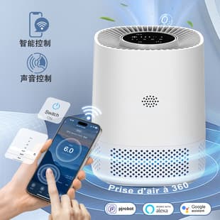 PJ06 New Cross-Border Air Purifier WiFi Smart APP Control Negative Ion Remove Formaldehyde PM2.5 Odor