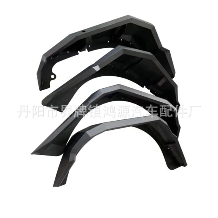 Suitable for JEEP Wrangler JK JL Wheel Eyebrow Fender Aluminum Alloy Wheel Eyebrow Wrangler Modification Accessories