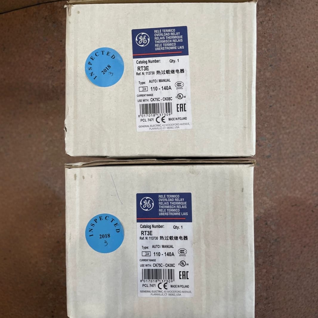 American General GE Thermal Overload Relay RT3E 110-140A