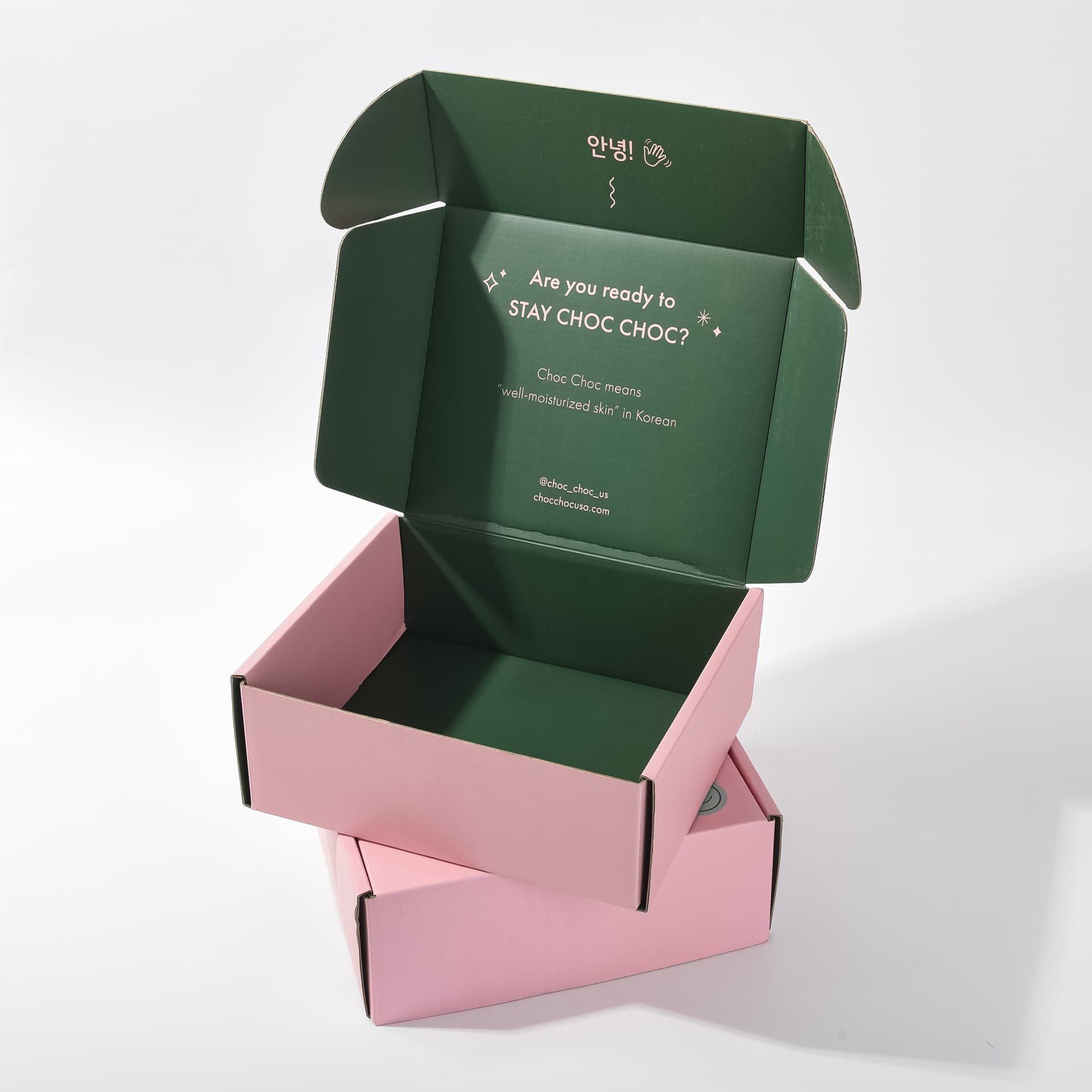 Paper Bag Custom Printed Mail Box Carton Cosmetic Shipping Packaging Gift Mail Box