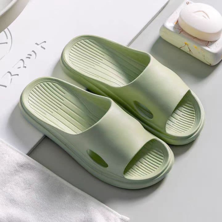 Free Shipping Men's Anti-Slip Bathroom Slippers, Odor-Resistant Home Couple Sandals, Women's EVA Flip Flops