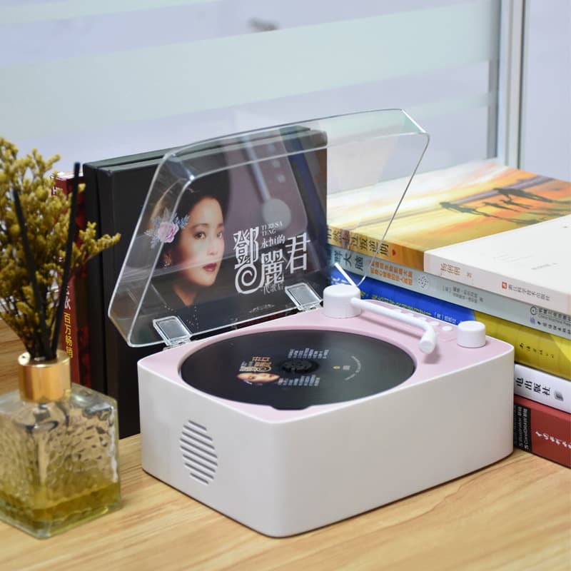 Cross-border Supply, Remote Control CD Battery-operated Multi-color CD Player, Portable Player, Learning Machine, USB Bluetooth Speaker