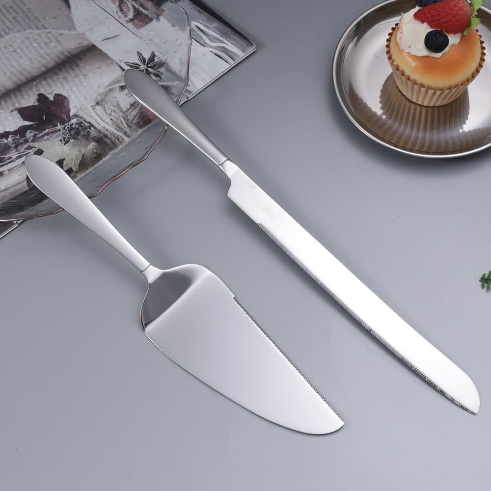 Stainless Steel Cake Spatula Triangle Spatula Cake Utensils Pizza Cutter Baking Tool Spatula Pizza Cutter Wholesale