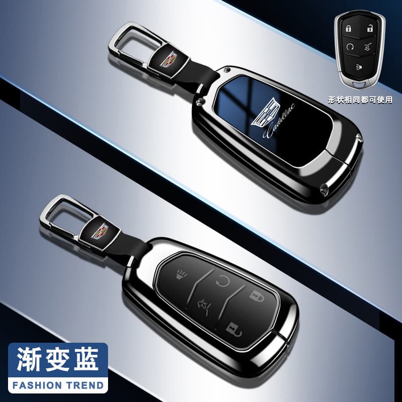 Compatible with Cadillac XT5 Key Case XT4 Premium XTS Men CT6 Women SRX Cover XT6 Buckle CT5 Shell ATS Wholesale