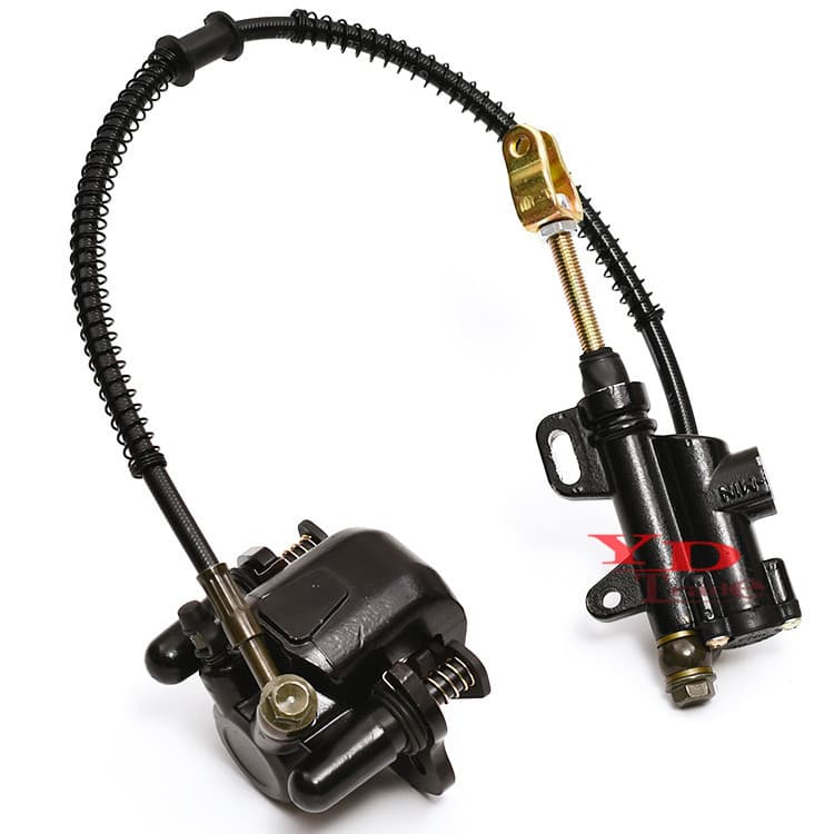 ATV Sand Kart Parts 110-150CC Small Bull Dinosaur Rear Foot Brake Upper and Lower Brake Pump Caliper
