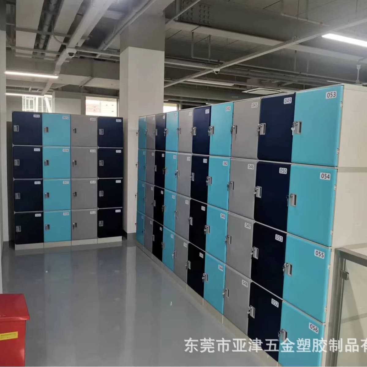Source factory thickened abs plastic locker corporate office smart file cabinet multi-layer locker wholesale