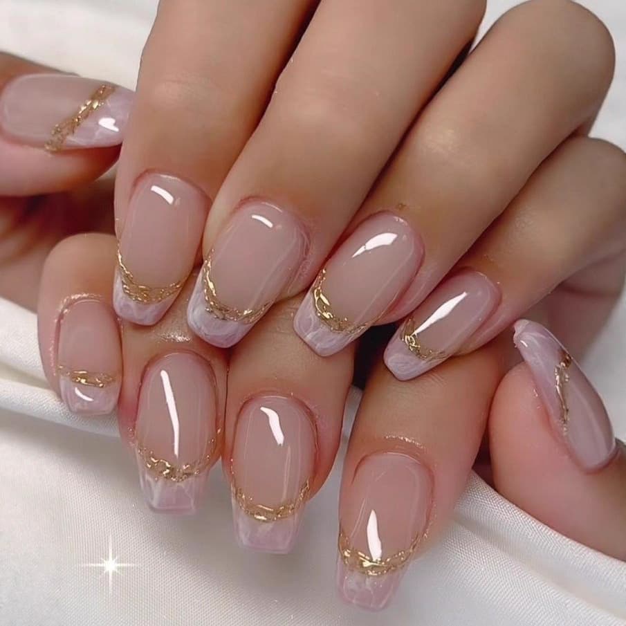 Cross-border false nails wear short medium long style wearable nail tips finished product wholesale nails