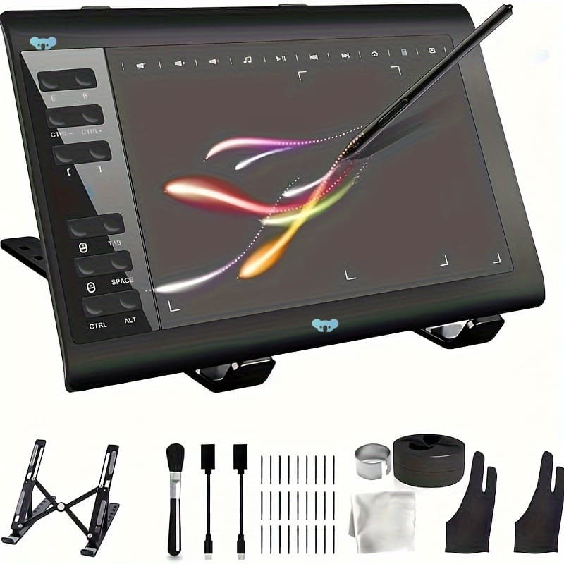 Graphics Drawing Tablet, 10x6 Inch Large Drawing Area
