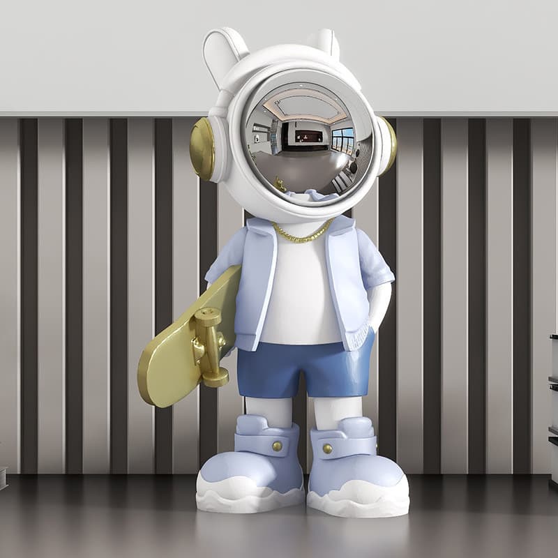 Modern Creative Astronaut Desktop Ornament for Living Room TV Cabinet, Entryway, Office, and Children's Room Decoration