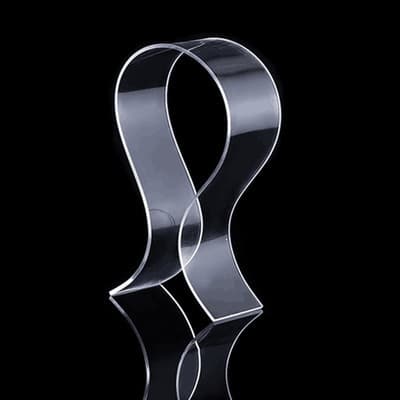 Acrylic headphone display rack U-shaped headphone rack plexiglass display rack headset plexiglass glass holder