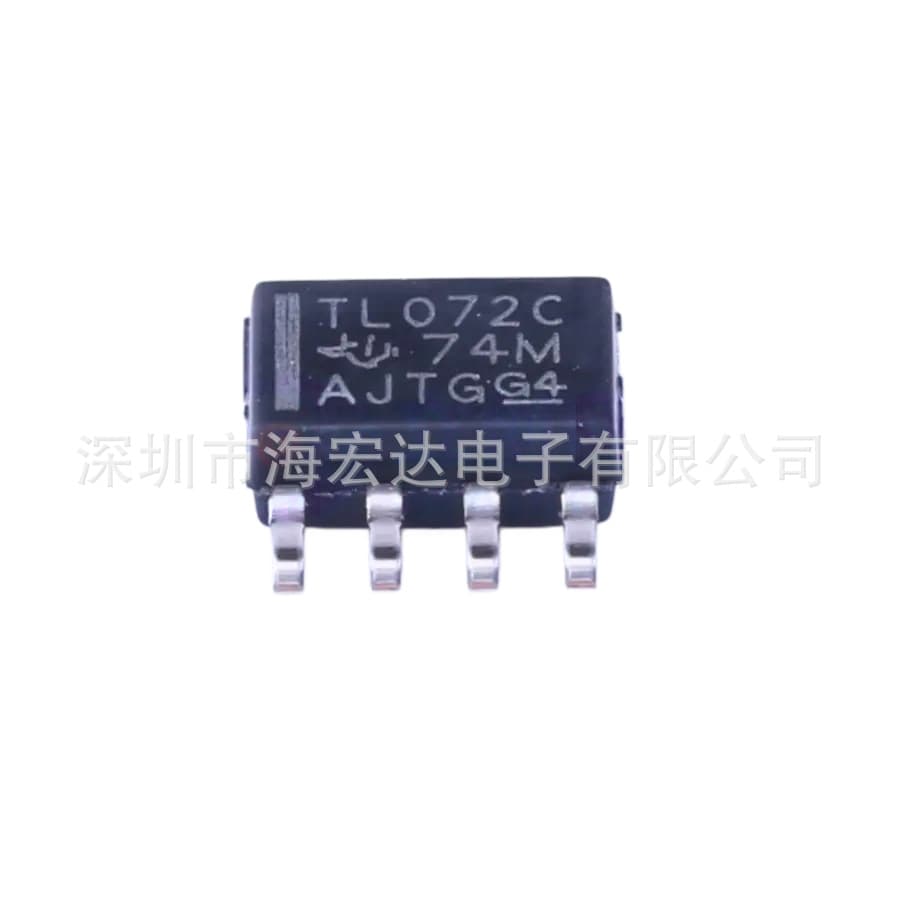 New Original SMD TL072CDR TL072C SOP8 Low Power Operational Amplifier IC Chip