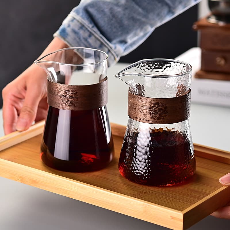 Pour-over Coffee Carafe, Sharing Carafe, Drip Coffee Cup, Glass Coffee Brewing Carafe, Pour-over Coffee Tasting Cup