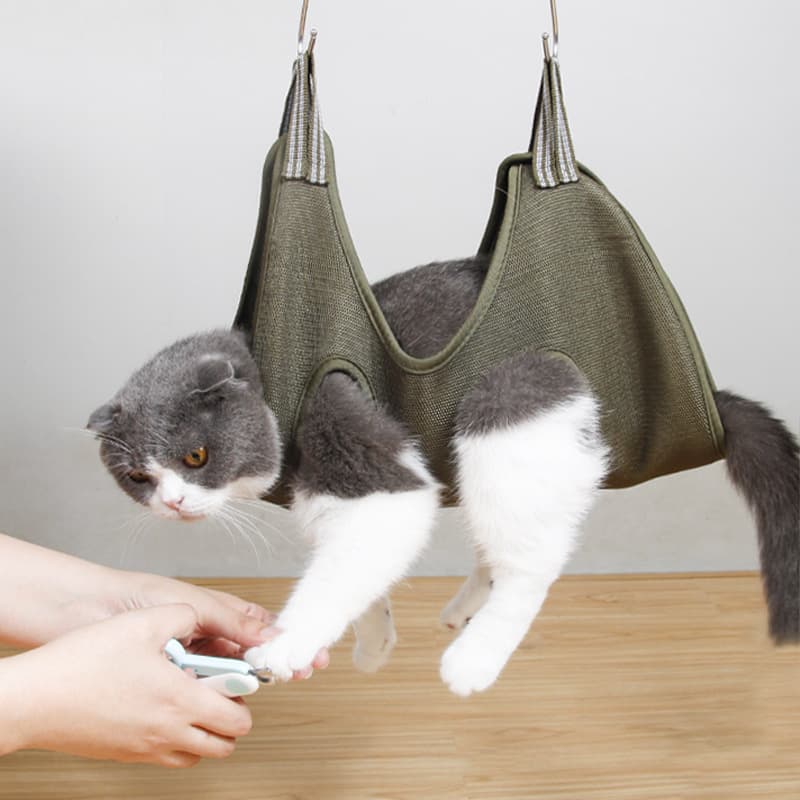 Multi-Functional Cat Washing Bag for Kittens, Cat Bathing Tool, Restraint Bag, Anti-Scratch Cat Bag for Cross-Border E-Commerce