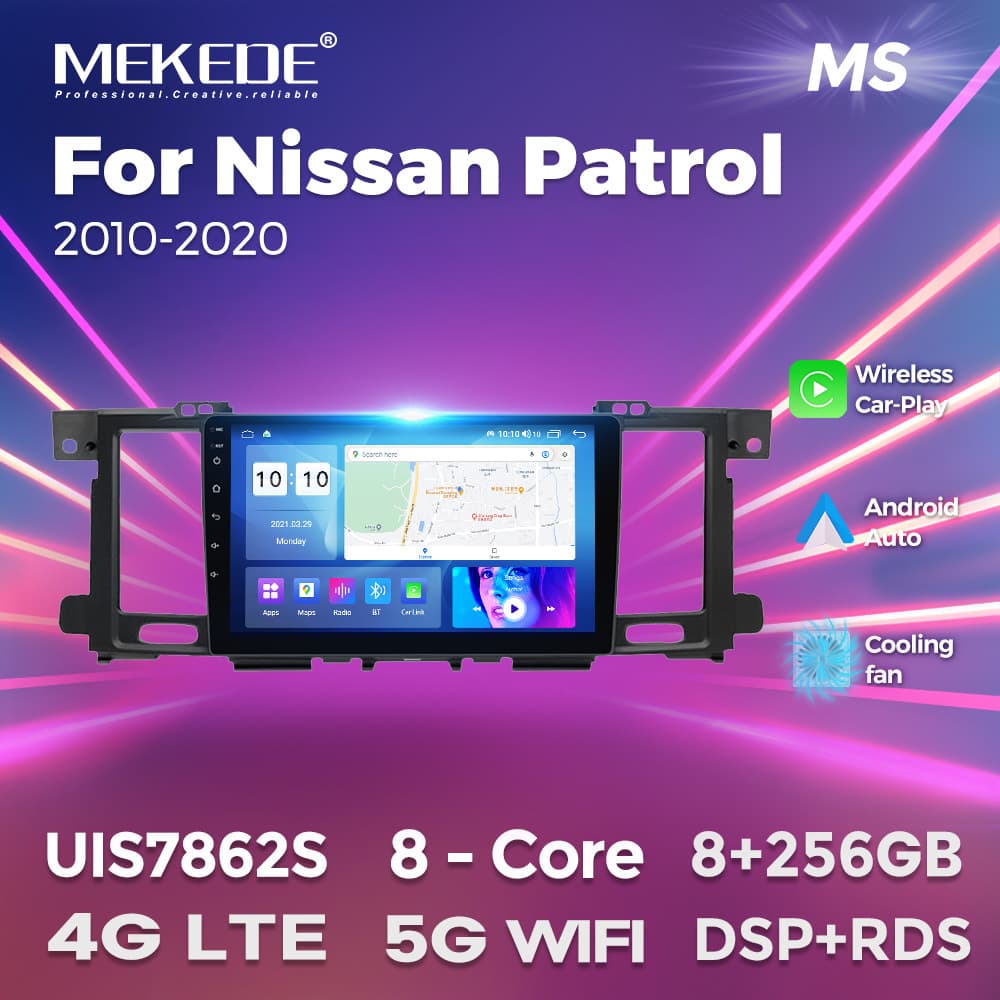 Suitable for Nissan Patrol 2010-2020 Nissan Patrol Car Android Smart Navigation Motherboard