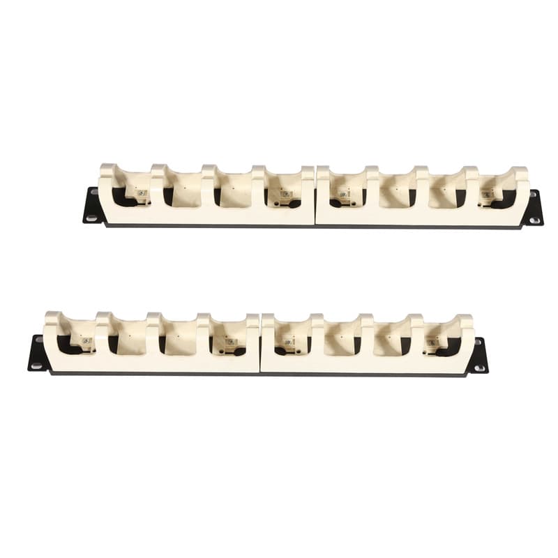 Supply High-Quality Cabinet Cable Manager Large Pair Cable Manager 110 Cable Manager 1U Fishbone Cable Manager