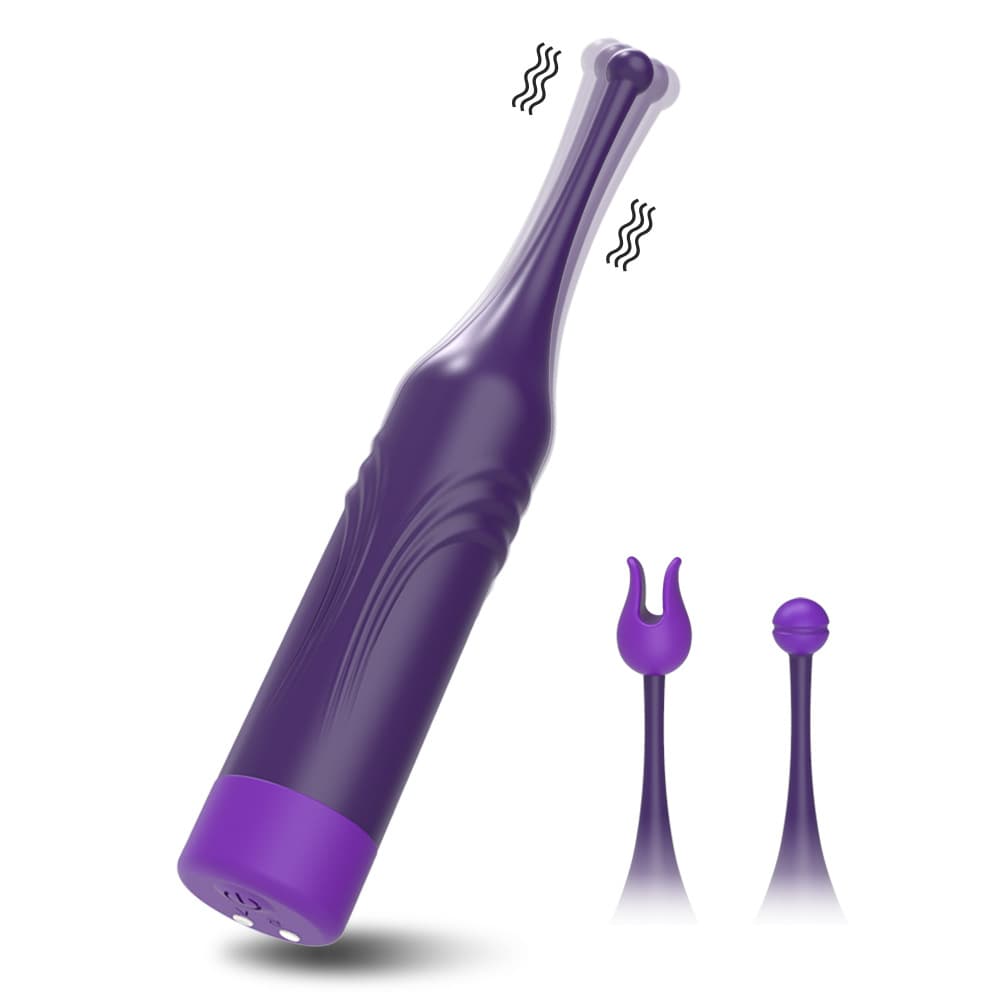 Point Pleasure Pen Vibrator Clitoral Stimulation Adult Novelty Orgasm Sex Toy Adult Toy Cross-Border Wholesale