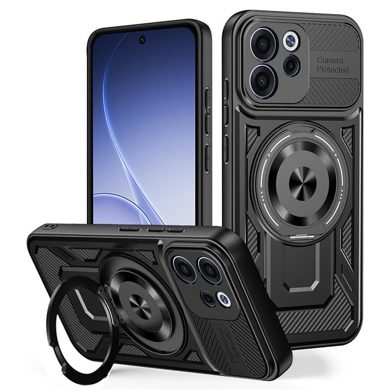Compatible with OPPO Reno15 Pro Youjia Magnetic Phone Case Realme15 Pro Bracket Shockproof Protective Cover G04