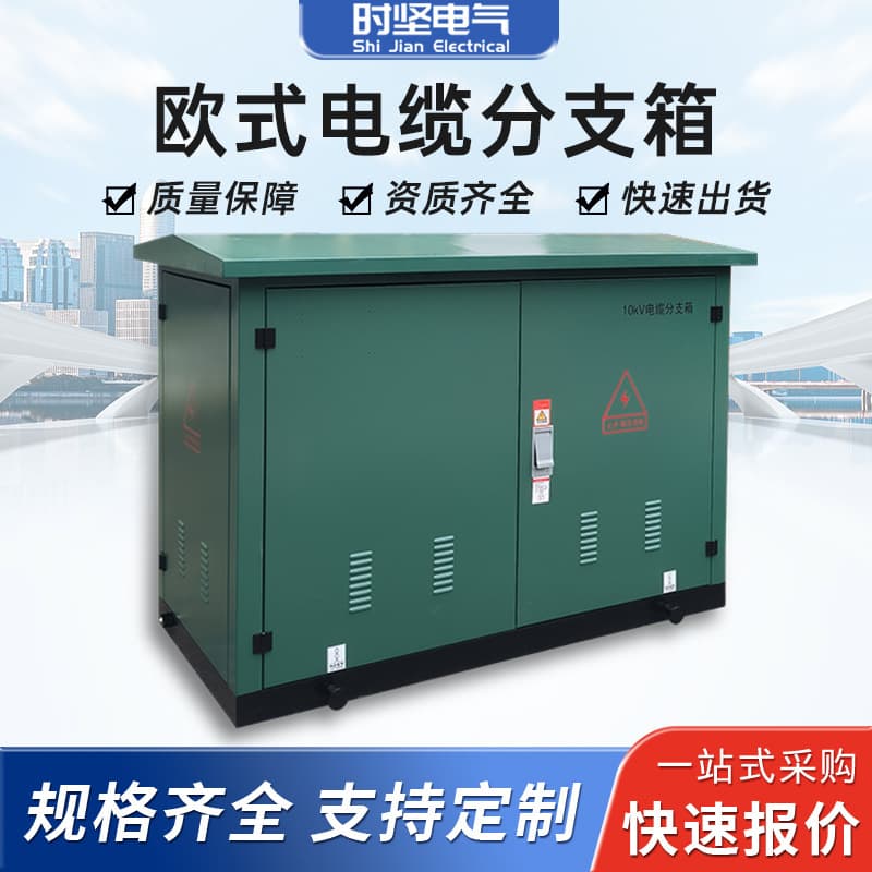 10KV European outdoor high-voltage cable branch box DFW-12/630, stainless steel, one input to one, two, three, four, five, or six outputs