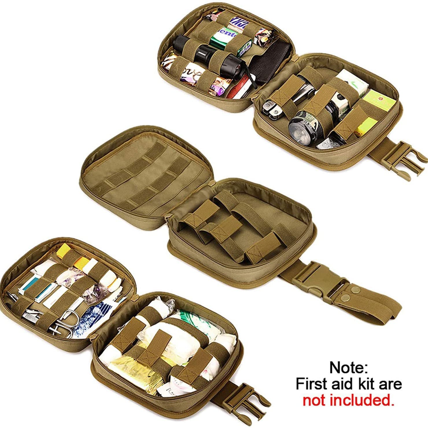 Outdoor Camping Leg Bag Drop Leg Pouch Waist Pack Tactical Thigh Bag First Aid Kit Emergency Bag Utility Pouch Nylon