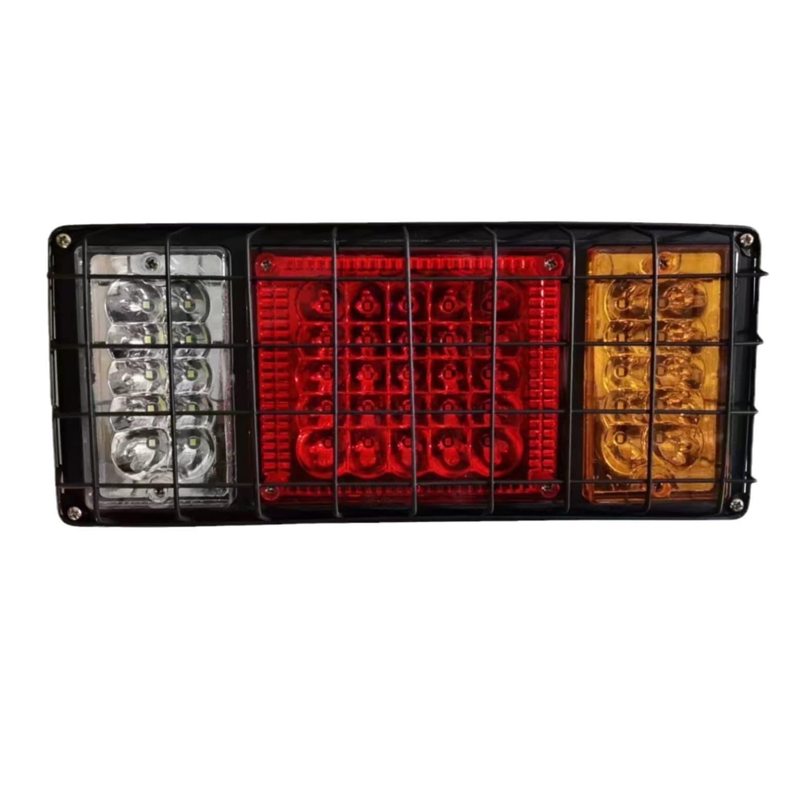 The manufacturer supplies Dongfeng 153 iron frame mesh rear tail light truck tail light trailer tail light engineering vehicle reversing light from stock