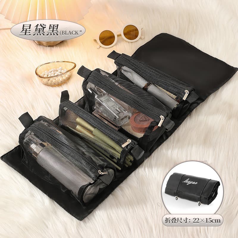 Cosmetic bag, high-looking, portable, large-capacity, waterproof travel storage bag, simple and fashionable portable toiletry bag wholesale