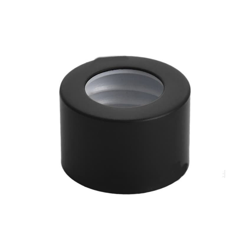 New Aroma Bottle Empty Bottle High-End Home Decor Black Square Wooden Lid Glass Toilet Deodorizing Aroma Square Bottle