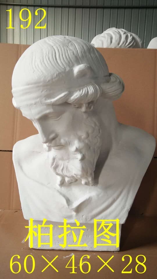 Art Teaching Tool Studio Decoration Plaster Full Body Statue Home Plaster Bust Sketch Hermes Plaster Statue